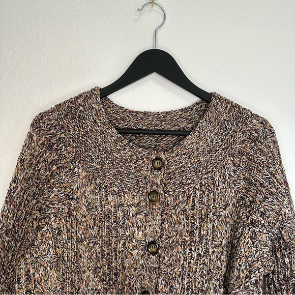 Dress Barn Multi-Color Knit Cardigan – Women's Size 14/16 - Picture 2 of 8